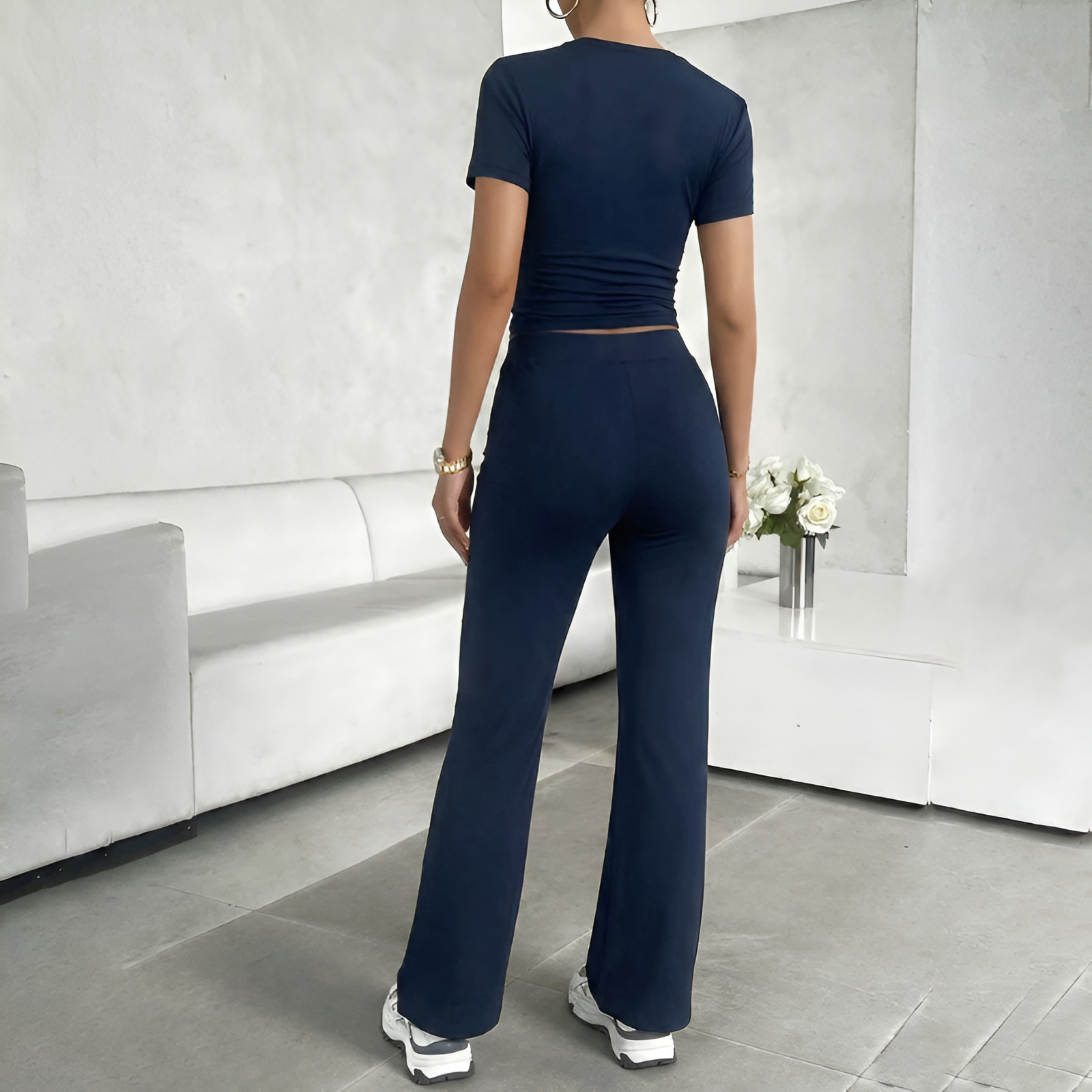 Casual Matching Lounge Set For Women - Image 7