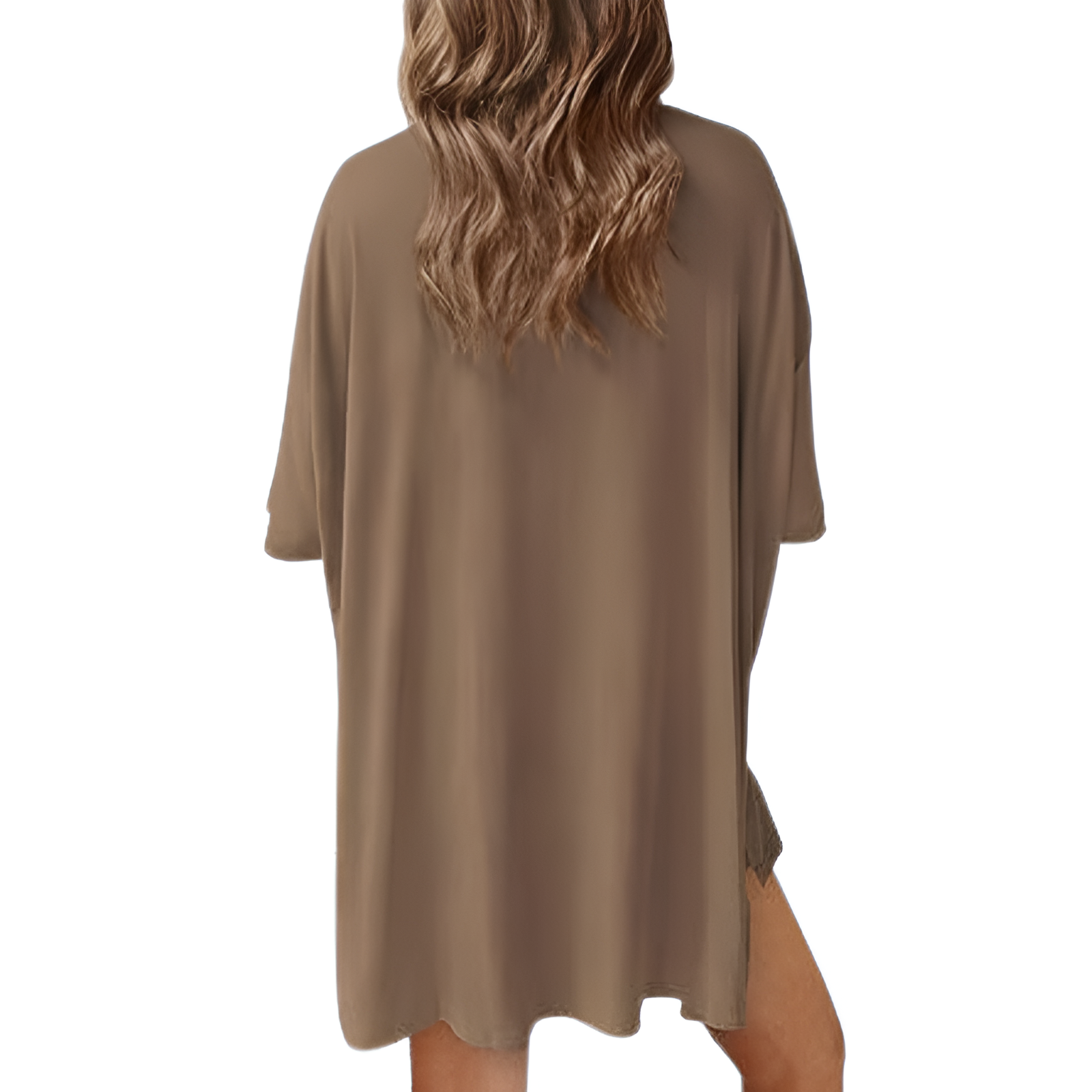 Two Piece Lounge Sets For Women With Oversized T Shirt And Biker Shorts - Image 30