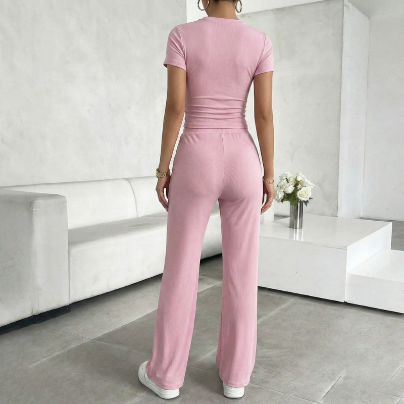 Casual Matching Lounge Set For Women - Image 8