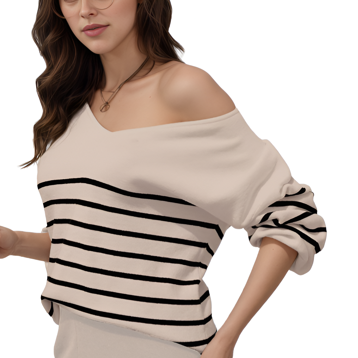 Two Piece For Women With Knit Sweater Top And And Matching Pants Loungewear - Image 6