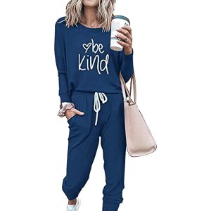 2 Piece Printed Lounge Outfit Set