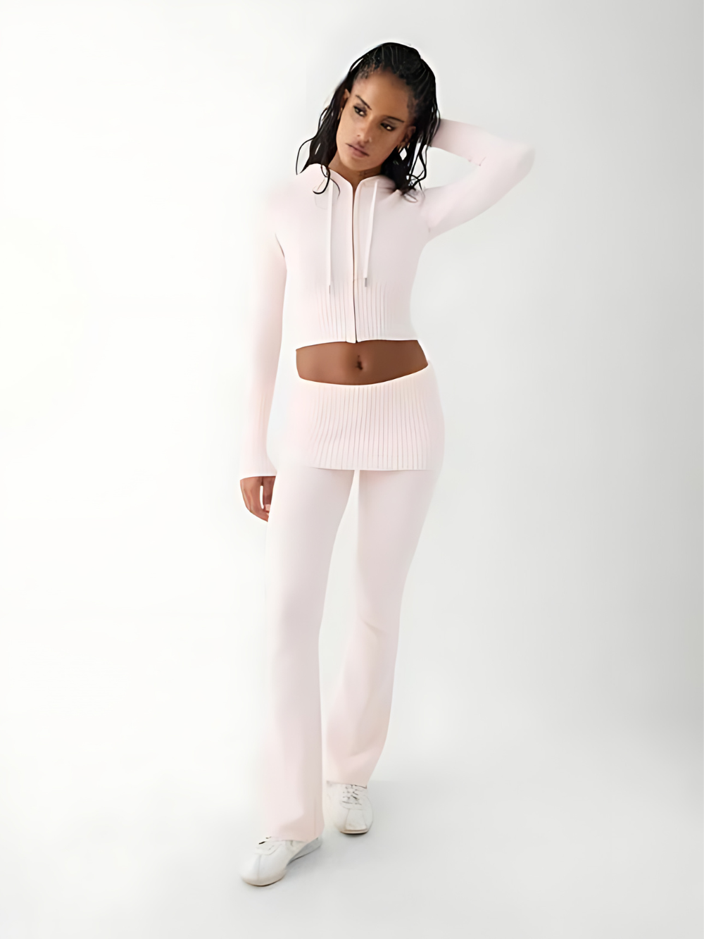 Elegant Cloud Knit Lounge Set - Image 5