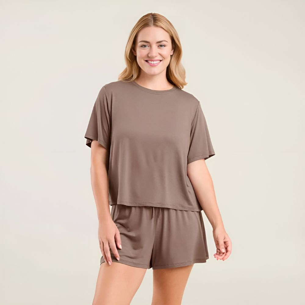 Serene Sleep Pajama Shorts Set - Image 6