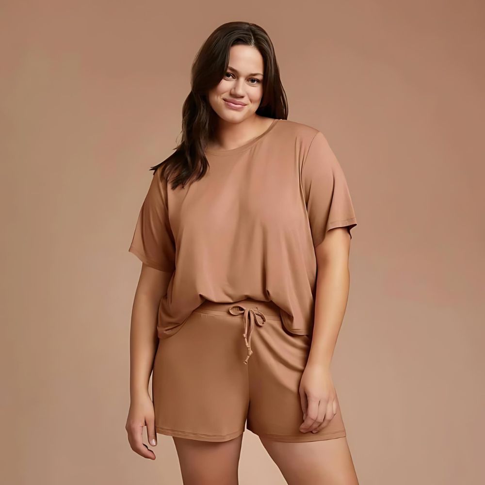 Serene Sleep Pajama Shorts Set - Image 7