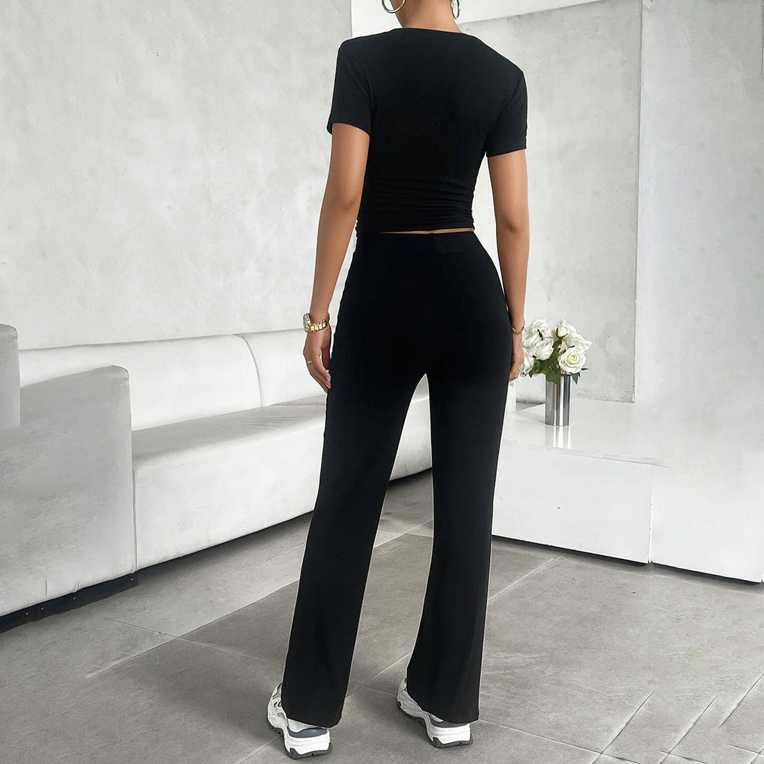 Casual Matching Lounge Set For Women - Image 2